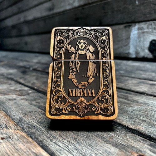 Nirvana engraved lighter - lighter, |