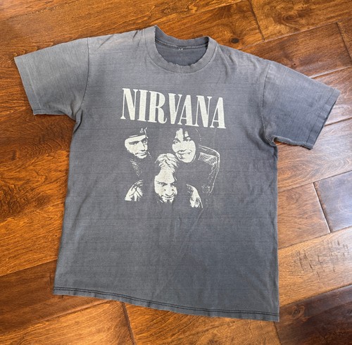 Vintage 1990 nirvana black - nirvana,