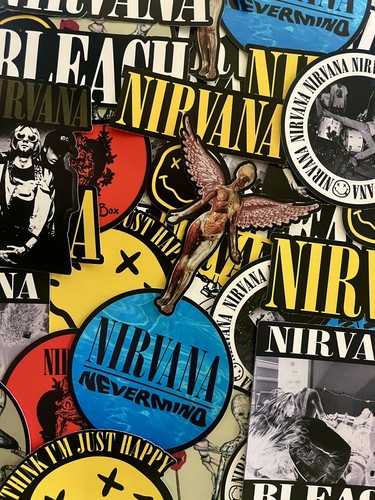 Nirvana sticker pack - pack,, grunge